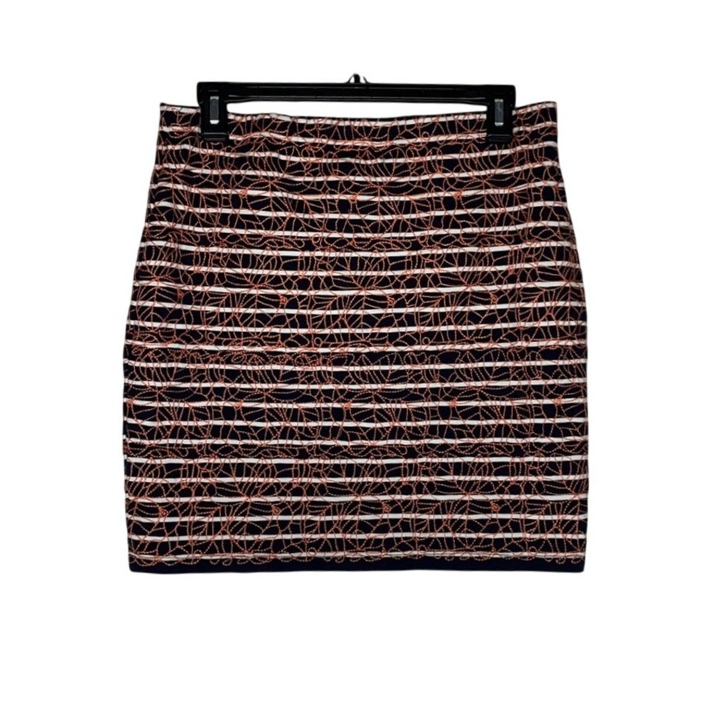 THML‎ Mini Skirt Embroidered sz Small Blue